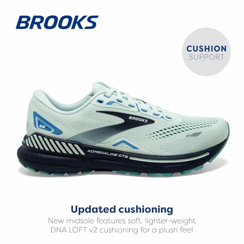 Brooks Adrenaline GTS running shoe with updated cushioning.