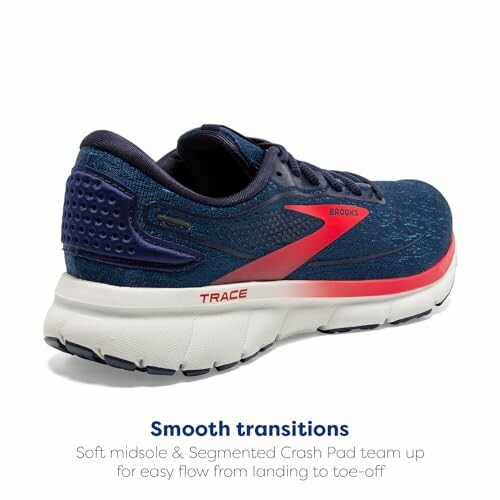 Brooks Trace running shoe with smooth transitions